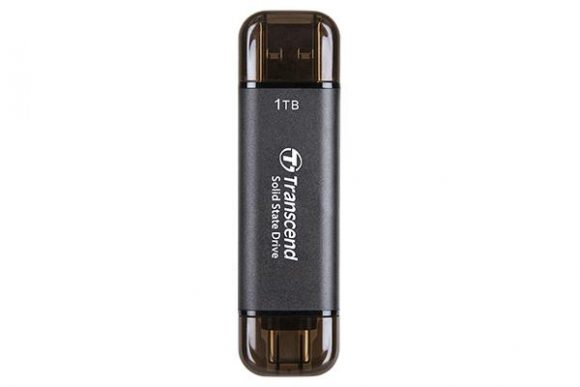 External SSD|TRANSCEND|ESD310C|1TB|USB-C|USB|3D NAND|Write speed 950 MBytes/sec|Read speed 1050 MBytes/sec|TS1TESD310C
