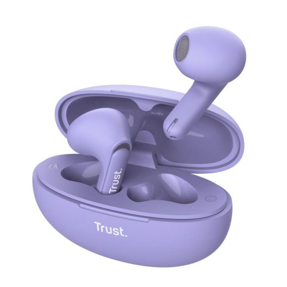 HEADSET EARPHONES YAVI BT ENC/PURPLE 25299 TRUST