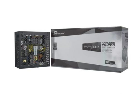 Power Supply|SEASONIC|PRIME FANLESS TX|700 Watts|Efficiency 80 PLUS TITANIUM|MTBF 100000 hours|PRIME-TX-700