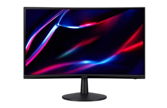 LCD Monitor|ACER|ED240QS3BMIIPX|24"|Gaming/Curved|Panel VA|1920x1080|16:9|165 Hz|Matte|1 ms|Tilt|Colour Black|UM.UE0EE.301