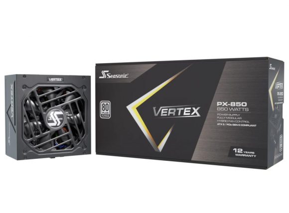 Power Supply|SEASONIC|VERTEX PX|850 Watts|Efficiency 80 PLUS PLATINIUM|MTBF 100000 hours|VERTEXPX-850