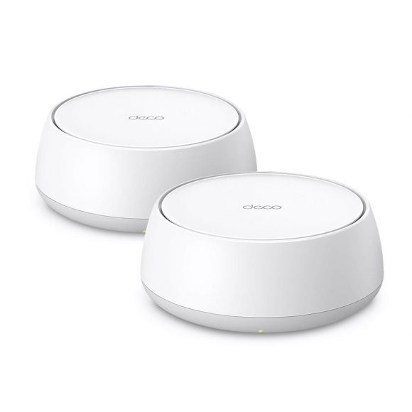 Wireless Router|TP-LINK|Wireless Router|2-pack|5000 Mbps|Mesh|Wi-Fi 7|2x2.5GbE|LAN  WAN ports 2|Number of antennas 4|DECOBE25(2-PACK)