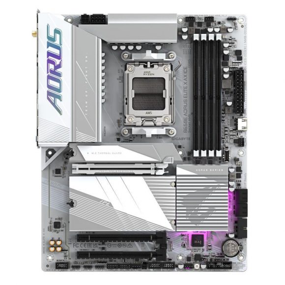 Mainboard|GIGABYTE|AMD B650|SAM5|ATX|Memory DDR5|2xPCI-Express 3.0 16x|1xPCI-Express 5.0 16x|3xM.2|1xHDMI|1xDisplayPort|2xUSB 2.0|5xUSB 3.2 type B|2xUSB 3.2|1xUSB-C|1xRJ45|3xAudio port|B650EAELITEXICE1.1