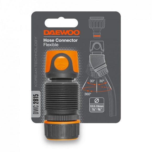 HOSE ACC CONNECTOR FLEXIBLE/1/2" DWC 2815 DAEWOO