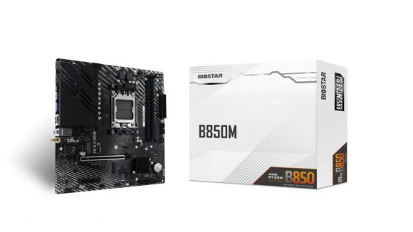 Mainboard|BIOSTAR|AMD B850|SAM5|Micro-ATX|1xPCI-Express 4.0 4x	|1xPCI-Express 4.0 16x|2xM.2|1xHDMI|1xDisplayPort|6xUSB 2.0|6xUSB 3.2|1xUSB-C|1xRJ45|3xAudio port|B850MT2-EDJ