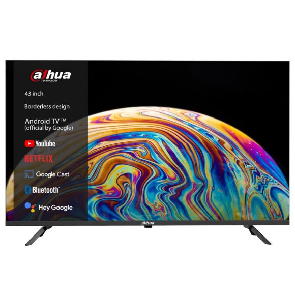 TV Set|DAHUA|43"|Smart/FHD|1920x1080|Android TV|Black|DHI-LTV43-SD200