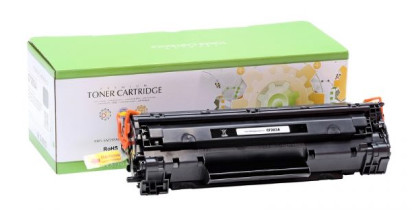 cf283a_k_box_and_cart.jpg Compatible Static-Control Hewlett-Packard CF283A, Black, 1500 p.