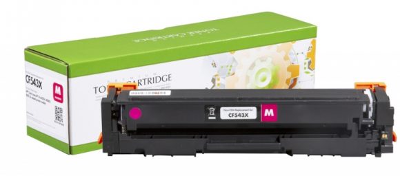Compatible Static-Control HP Cartridge No.203X Magenta 2,5K (CF543X)/Canon CRG-054HM New chip