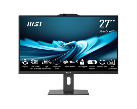 Monoblock PC|MSI|PRO|AP272P 14M|Business|All in One|CPU Core i7|i7-14700|2100 MHz|Screen 27"|RAM 16GB|DDR4|3200 MHz|SSD 1TB|Graphics card Intel UHD Graphics|Integrated|Windows 11 Pro|Colour Black|PROAP272P14M-495EU