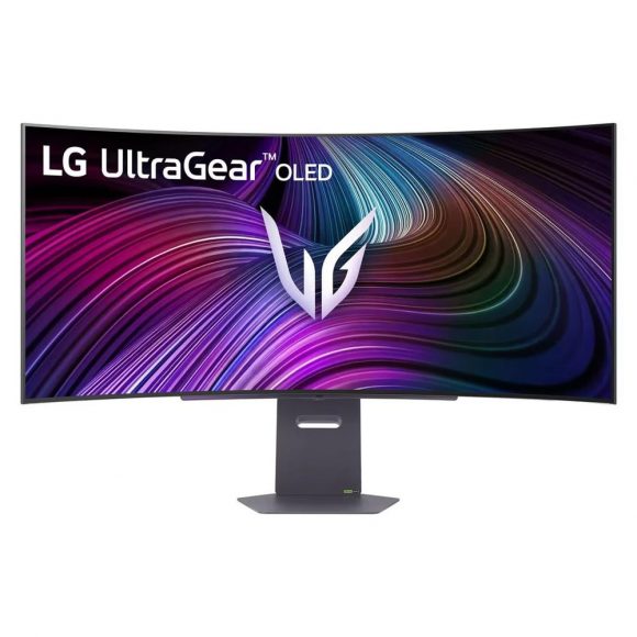 Monitor|LG|45GX90SA-B|45"|Gaming/Curved/21 : 9|Swivel|Height adjustable|Tilt|Panel OLED|3440x1440|21:9|240Hz|0.03 ms|Speakers|Colour Black|45GX90SA-B