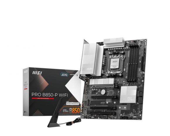 Mainboard|MSI|AMD B850|SAM5|ATX|Memory DDR5|Memory slots 4|4xPCI-Express 16x|3xM.2|1xHDMI|1xAudio-In|1xAudio-Out|4xUSB 2.0|2xUSB 3.2|2xUSB-C|1xOptical S/PDIF|1xRJ45|PROB850-PWIFI