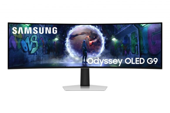 Monitor|SAMSUNG|Odyssey G9 G93SD|49"|Gaming/Curved|Panel OLED|5120x1440|32:9|240 Hz|0.03 ms|Colour White|LS49DG934SUXEN