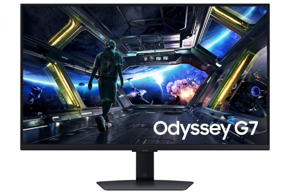 LCD Monitor|SAMSUNG|Odyssey G7|32"|Gaming|Panel IPS|3840x2160|16:9|144Hz|1 ms|Speakers|Swivel|Pivot|Height adjustable|Tilt|Colour Black|LS32DG702EUXDU