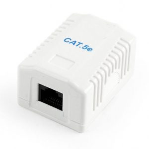 CABLE ACC MOUNT BOX CAT5E/NCAC-1U5E-01 GEMBIRD