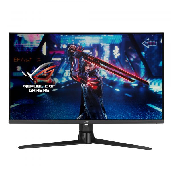 LCD Monitor ASUS 32" Gaming/4K Panel IPS 3840x2160 16:9 160Hz Matte 1 ms Swivel Height adjustable Tilt Colour Black 90LM08B0-B01170
