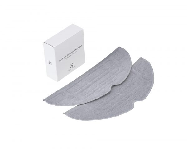 Vacuum Cleaner Accessory ROBOROCK Vibrarise Mop Cloth Light Grey For S70/S75/S75 MaxV/G10/S70 Pro Ultra/S80/S85/S70 Max Ultra/S75 Max Ultra 8.02.0129
