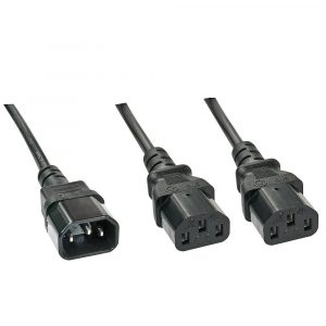 CABLE POWER C14 TO 2 X C13/1M 30363 LINDY CABLE POWER C14 TO 2 X C13/1M 30363 LINDY