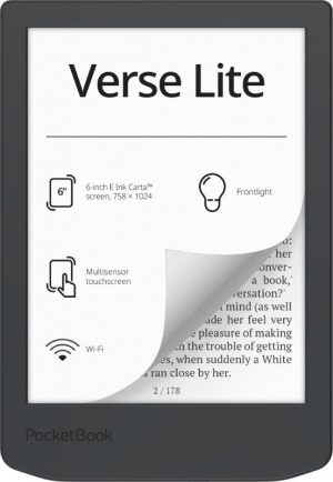 E-Reader|POCKETBOOK|Verse Lite 619 6'|6 in.|1024x758|1xUSB-C|Wireless LAN|Grey|PB619-T-WW