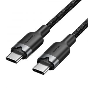 CABLE USB-C TO USB-C/1M BLACK TRDBF VENTION
