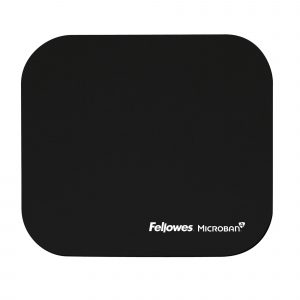 MOUSE PAD MICROBAN/BLACK 5933907 FELLOWES MOUSE PAD MICROBAN/BLACK 5933907 FELLOWES