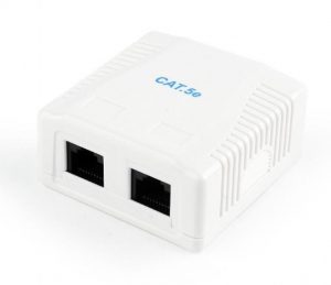 CABLE ACC MOUNT BOX 2XCAT5E/NCAC-2U5E-01 GEMBIRD CABLE ACC MOUNT BOX 2XCAT5E/NCAC-2U5E-01 GEMBIRD