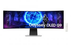 Monitor|SAMSUNG|49 in.|Gaming/Curved|5120x1440|32:9|0.03 ms|Speakers|Height adjustable|Tilt|Colour Silver|LS49DG950SUXEN