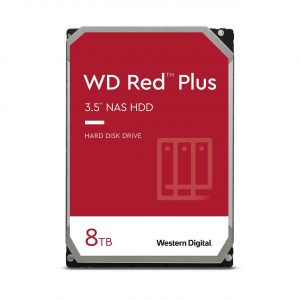 HDD|WESTERN DIGITAL|Red Plus|8TB|SATA|256 MB|5640 rpm|3,5 in.|WD80EFPX