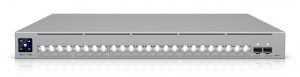 Switch|UBIQUITI|Pro XG 24 PoE|Switch type Managed|Switch layer L2/L3|Rack mounting Yes|Stackable Yes|Form factor 1U|24xRJ-45 ports|RJ-45 Ports Type 10G Ethernet (100/1000/10000)|8x2.5G Ethernet (copper) ports quantity|16x10G Ethernet (copper) ports quantity|2xSFP28 ports quantity|10G support Yes|Power over Ethernet (PoE) Yes|24xPower over Ethernet 4PPoE (PoE++) ports quantity|Total Power over Ethernet (PoE) budget 720 W|USW-PRO-XG-24-POE