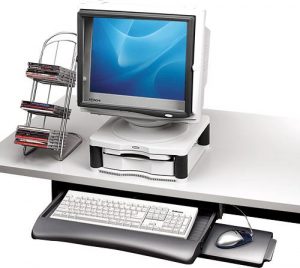 KEYBOARD ACC MANAGER/UNDERDESK 93804 FELLOWES