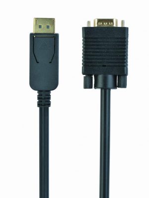 CABLE DISPLAY PORT TO VGA 1.8M/CCP-DPM-VGAM-6 GEMBIRD CABLE DISPLAY PORT TO VGA 1.8M/CCP-DPM-VGAM-6 GEMBIRD