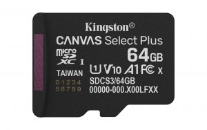 MEMORY MICRO SDXC 64GB UHS-I/SDCS3/64GBSP KINGSTON MEMORY MICRO SDXC 64GB UHS-I/SDCS3/64GBSP KINGSTON