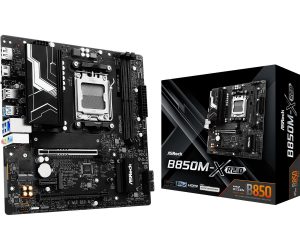 Mainboard|ASROCK|AMD B850|Socket AM5|micro ATX|RAM DDR5-SDRAM|2xSlots|1xNumber of M.2 (M) slots|B850M-X R2.0|B850M-XR2.0 Mainboard|ASROCK|AMD B850|Socket AM5|micro ATX|RAM DDR5-SDRAM|2xSlots|1xNumber of M.2 (M) slots|B850M-X R2.0|B850M-XR2.0