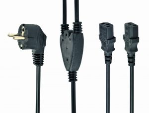 CABLE POWER SPLITTER VDE 2M/PC-186-ML6 GEMBIRD