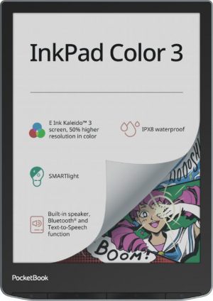 E-Reader|POCKETBOOK|InkPad Color 3|7.8 in.|1872x1404|1xUSB-C|Wireless LAN|Bluetooth|PB743K3-1-WW