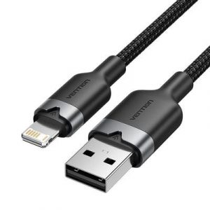 CABLE USB2.0 TO LIGHTNING/1M BLACK LANBF VENTION CABLE USB2.0 TO LIGHTNING/1M BLACK LANBF VENTION