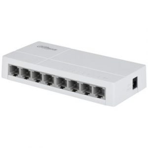 Switch|DAHUA|Switch type Unmanaged|8xRJ-45 ports|SF1008-EUR Switch|DAHUA|Switch type Unmanaged|8xRJ-45 ports|SF1008-EUR