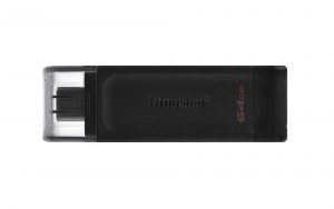 MEMORY DRIVE FLASH USB-C 64GB/DT70/64GB KINGSTON MEMORY DRIVE FLASH USB-C 64GB/DT70/64GB KINGSTON