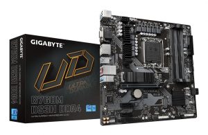 Mainboard|GIGABYTE|B760M DS3H DDR4|Intel B760 Express|LGA 1700|micro ATX|RAM DDR4-SDRAM|4xSlots|2xNumber of M.2 (M) slots|B760MDS3HDDR4 Mainboard|GIGABYTE|B760M DS3H DDR4|Intel B760 Express|LGA 1700|micro ATX|RAM DDR4-SDRAM|4xSlots|2xNumber of M.2 (M) slots|B760MDS3HDDR4