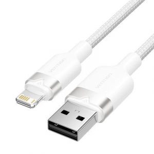 CABLE USB2.0 TO LIGHTNING/1M WHITE LANWF VENTION CABLE USB2.0 TO LIGHTNING/1M WHITE LANWF VENTION