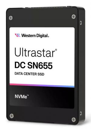 SSD|WESTERN DIGITAL|SSD series Ultrastar DC SN655|3.84TB|PCIe Gen4|NVMe|NAND flash technology TLC|Write speed 2600 MBytes/sec|Read speed 6800 MBytes/sec|Form Factor U.3|MTBF 25000000 hours|0TS2461