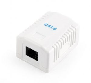 CABLE ACC MOUNT BOX CAT6 UPT/NCAC-1U6-01 GEMBIRD CABLE ACC MOUNT BOX CAT6 UPT/NCAC-1U6-01 GEMBIRD