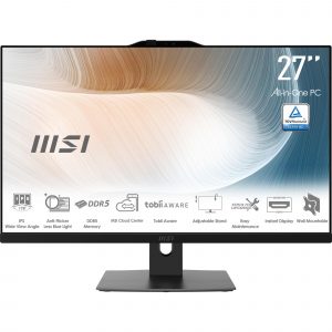 Monoblock PC|MSI|CPU Intel|Intel Core 5|Intel Core 5|120U|RAM 16 GB|DDR5-SDRAM|Screen 27 in.|1920 x 1080 pixels|Storage 512 GB|SSDs 512 GB|Not available|On-board graphics Yes|Intel® Graphics|Black|OS Windows 11 Pro|MODERNAM272P1M-855EU Monoblock PC|MSI|CPU Intel|Intel Core 5|Intel Core 5|120U|RAM 16 GB|DDR5-SDRAM|Screen 27 in.|1920 x 1080 pixels|Storage 512 GB|SSDs 512 GB|Not available|On-board graphics Yes|Intel® Graphics|Black|OS Windows 11 Pro|MODERNAM272P1M-855EU
