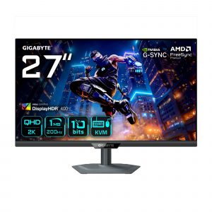 LCD Monitor|GIGABYTE|27  in.|2560 x 1440 pixels|Quad HD|Native aspect ratio 16:9|LED|Flat|M27Q2EK