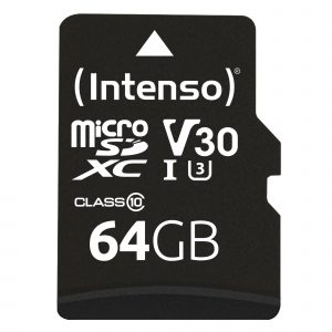 MEMORY MICRO SDXC 64GB C10/W/ADAPTER 3433490 INTENSO MEMORY MICRO SDXC 64GB C10/W/ADAPTER 3433490 INTENSO