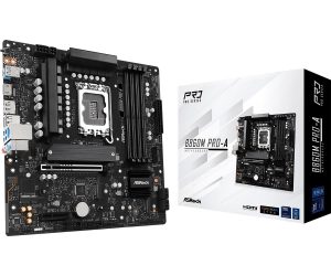 Mainboard|ASROCK|Intel B860|LGA 1851 (Socket V1)|micro ATX|RAM DDR5-SDRAM|4xSlots|3xNumber of M.2 (M) slots|B860MPRO-A Mainboard|ASROCK|Intel B860|LGA 1851 (Socket V1)|micro ATX|RAM DDR5-SDRAM|4xSlots|3xNumber of M.2 (M) slots|B860MPRO-A