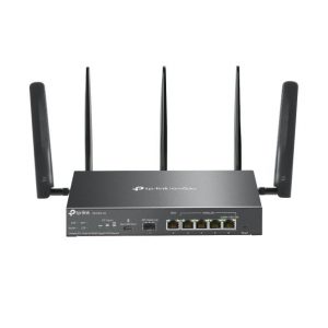 Wireless Router|TP-LINK|Omada 4G+ Cat6 AX3000 Gigabit VPN Router|Wi-Fi 6 (802.11ax)|Data speed 2402 Mbit/s|Ethernet WAN Yes|SIM card slot Yes|Ethernet LAN Yes|5xLAN ports|ER706W-4G