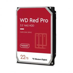 HDD|WESTERN DIGITAL|Red Pro|22TB|SATA|512 MB|7200 rpm|3,5 in.|WD221KFGX