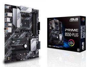 Mainboard|ASUS|AMD B550|SAM4|ATX|3xPCI-Express 3.0 1x|1xPCI-Express 3.0 16x|2xM.2|1xPCI-Express 4.0 16x|Memory DDR4|Memory slots 4|1xHDMI|1xDisplayPort|2xUSB 2.0|1xUSB type C|5xUSB 3.2|1xOptical S/PDIF|1xRJ45|5xAudio port|PRIMEB550-PLUS