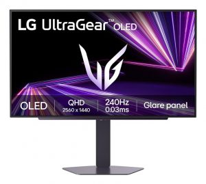 Monitor|LG|27  in.|2560 x 1440 pixels|Quad HD|Native aspect ratio 16:9|OLED|Flat|27GX704A-B