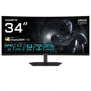 LCD Monitor|GIGABYTE|34  in.|3440 x 1440 pixels|UltraWide Quad HD|Native aspect ratio 21:9|LED|Curved|G34WQC2EK